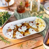 Piept de pui cu sos emmentaler